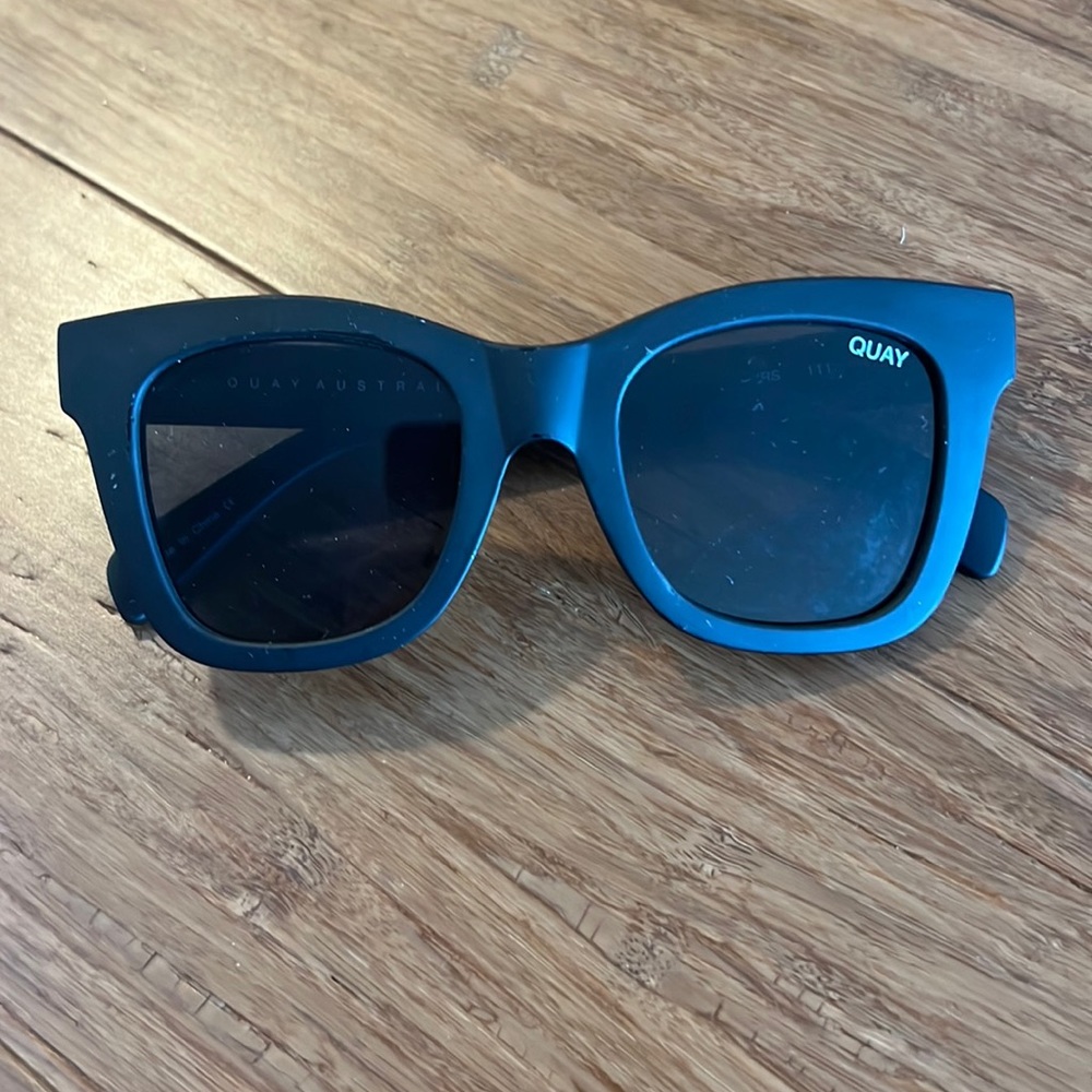 Quay Matte Black After Hours Sunglasses